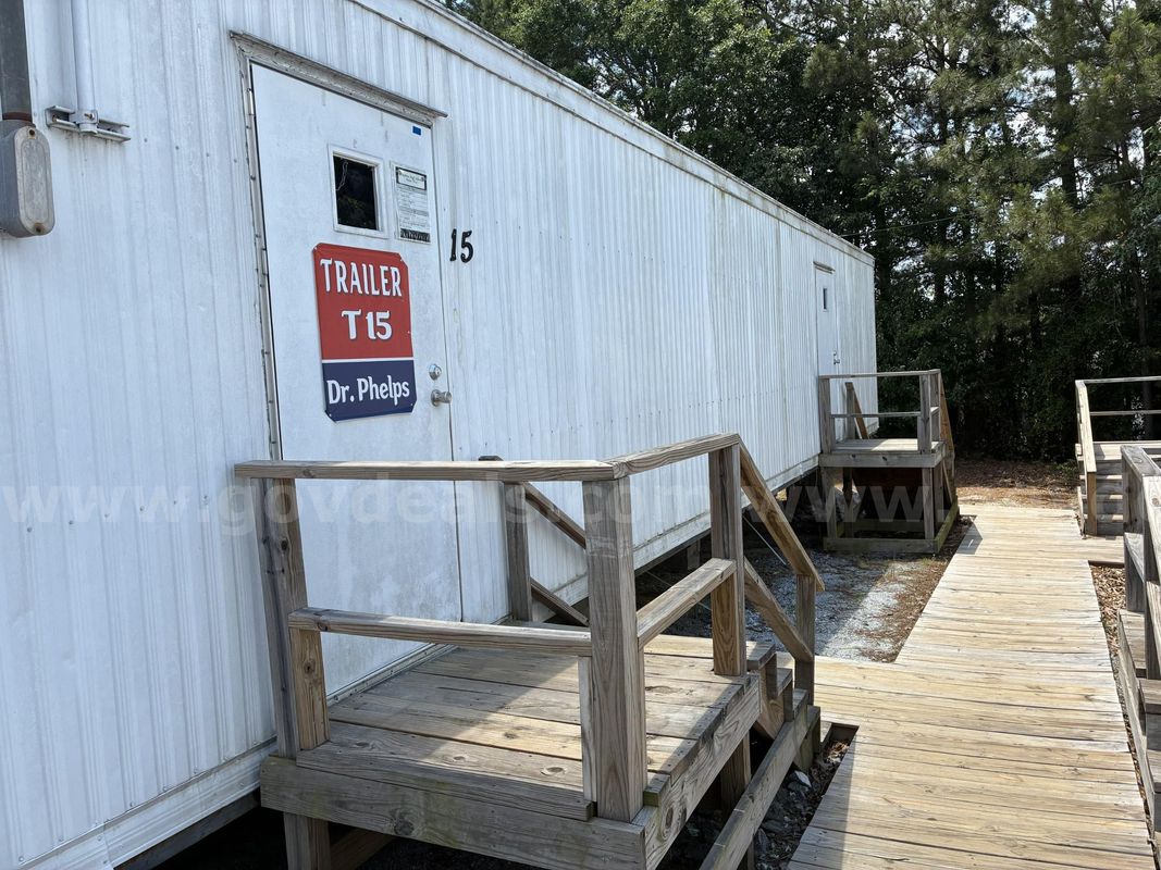 1-USED Portable Trailer #.443 (SOLD AS IS).