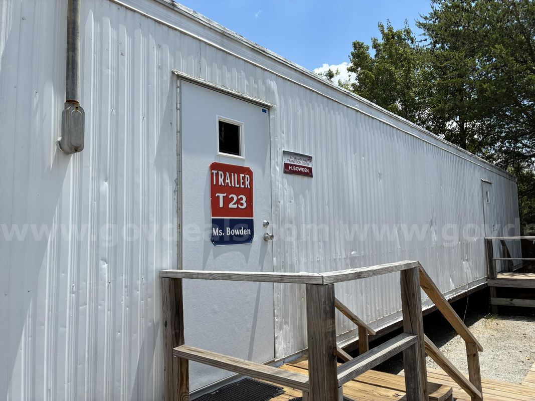 1-USED Portable Trailer #.456 (SOLD AS IS).