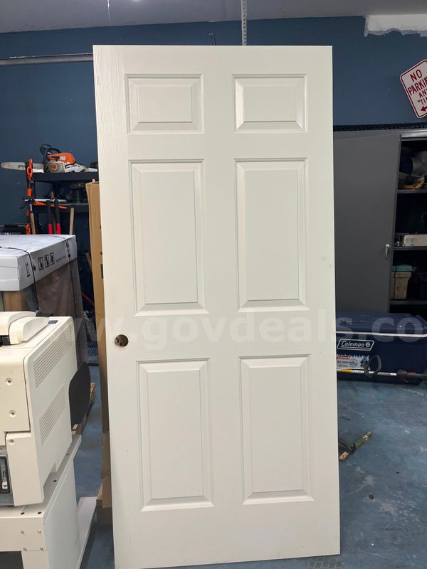 white door