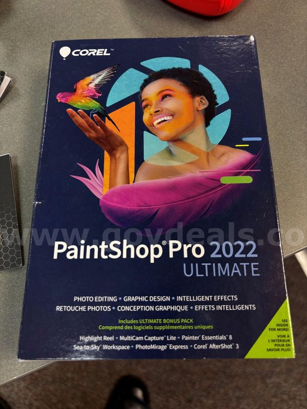 Used PaintShop Pro 2022
