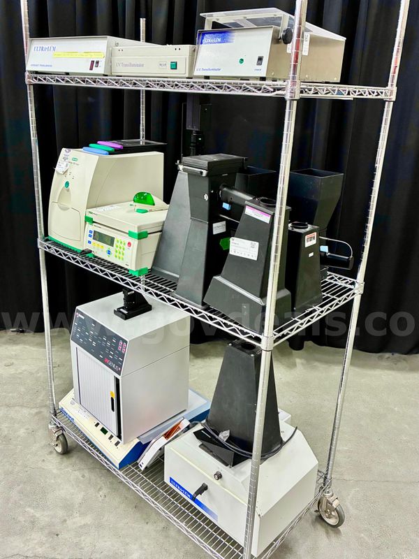 Lot of Transilluminators, Electrophoresis & Related Equipment (422-51)