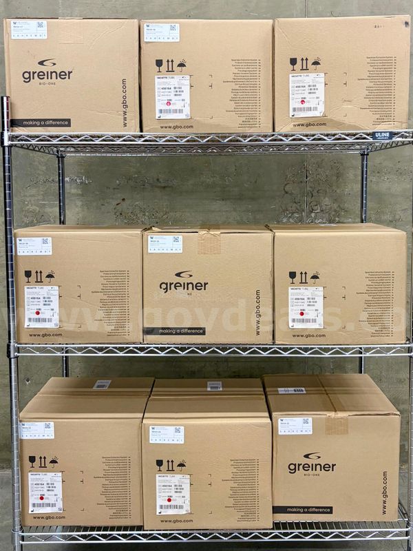 Lot of 9 Boxes of Greiner Bio-One Vacuette Tubes (426-2)