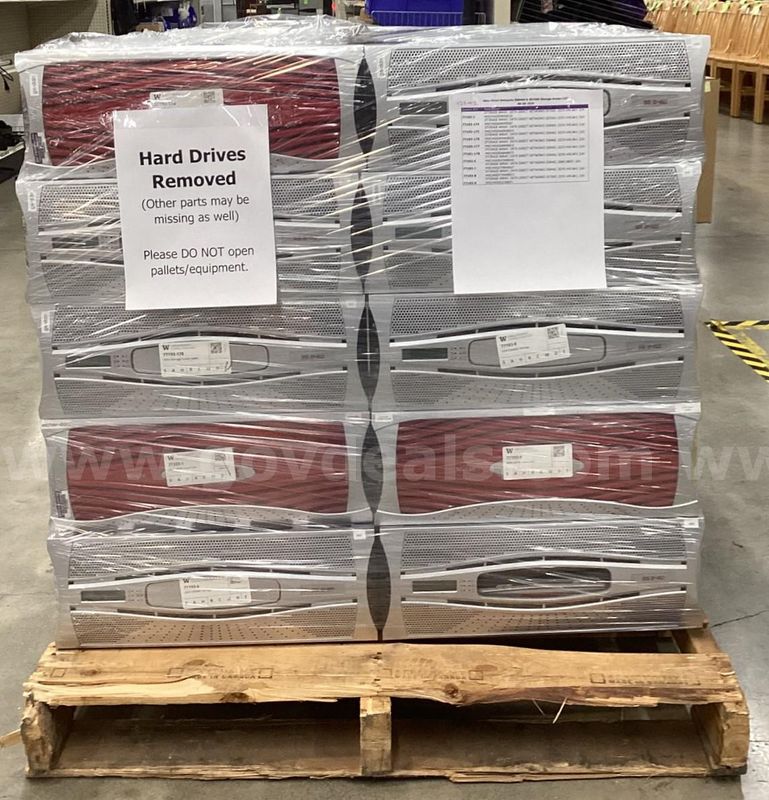 Lot of 10 Storage Arrays: Data Direct Networks (Hard Drives Removed) (425-42)