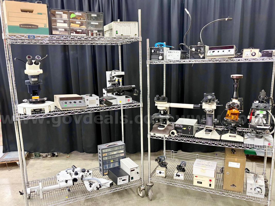 Lot of Microscopes, Related Parts & Equipment (426-27)