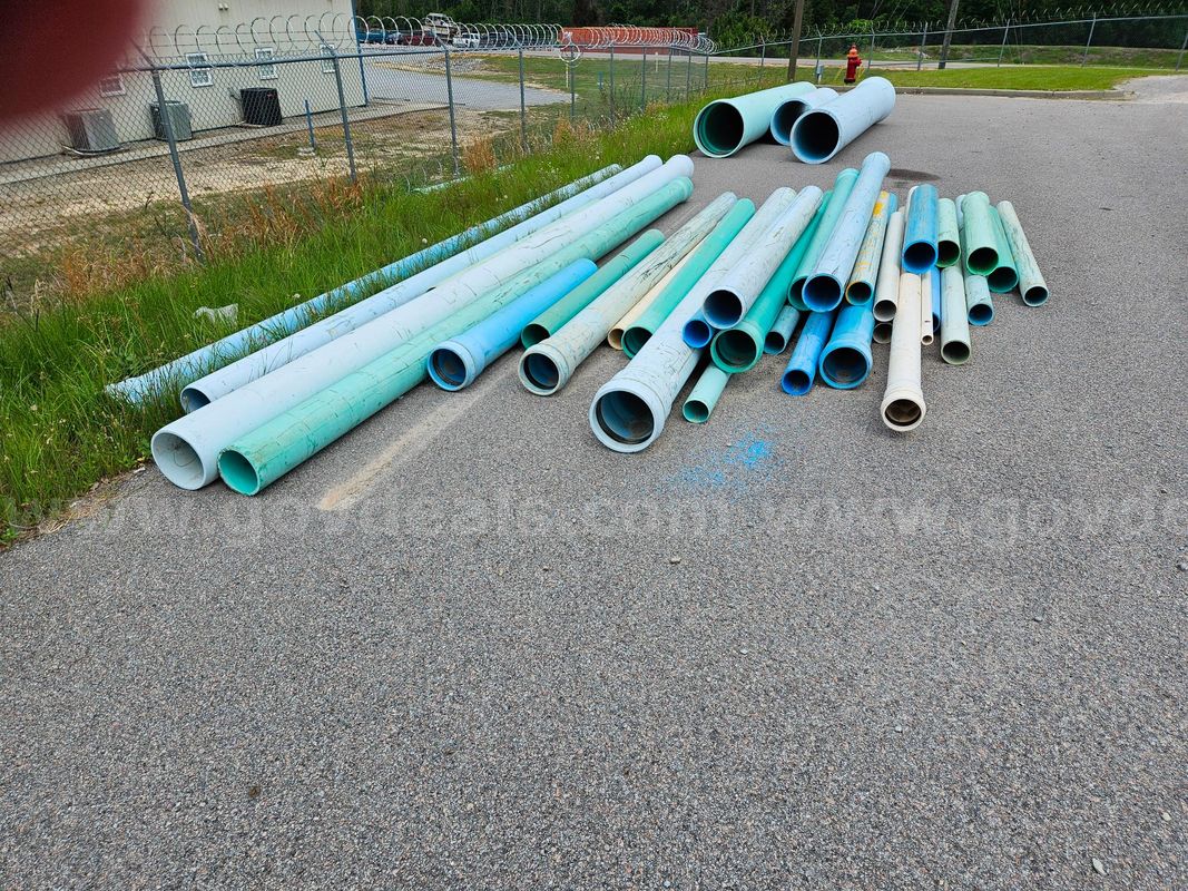 Lot of PVC Pipe