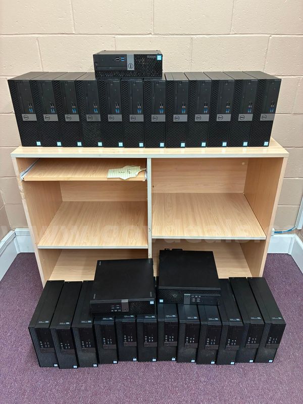 Lot of Desktops and Peripherals