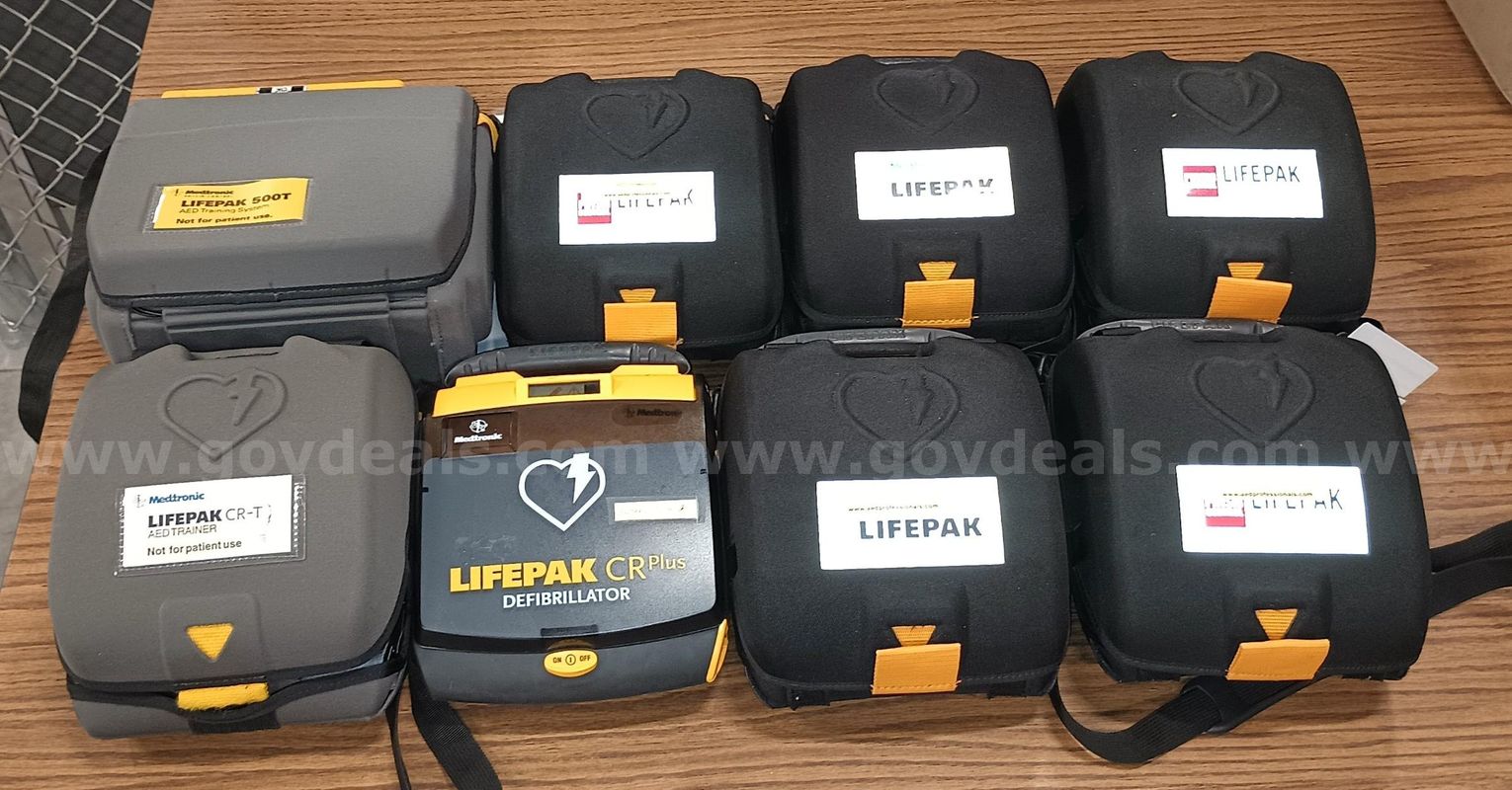 Lot of AED's & Trainers