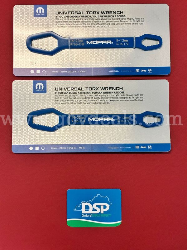 2 MOPAR Universal Torx Wrenches/PRE-OWNED/DS18520/98853/TSA