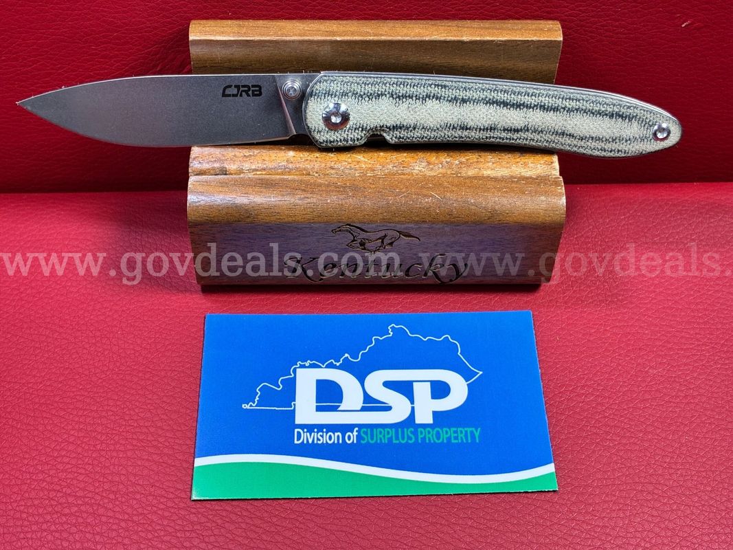 CJRB Ria J1917 Micarta S35VN Knife/PRE-OWNED/DS18577/99045/TSA