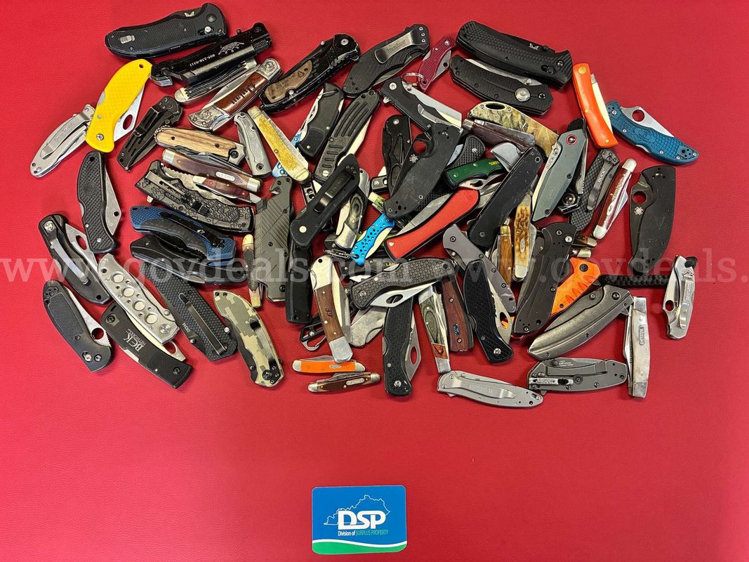 13.4 Pound Lot of Various Brand Knives/PRE-OWNED/DS18584/99095/TSA