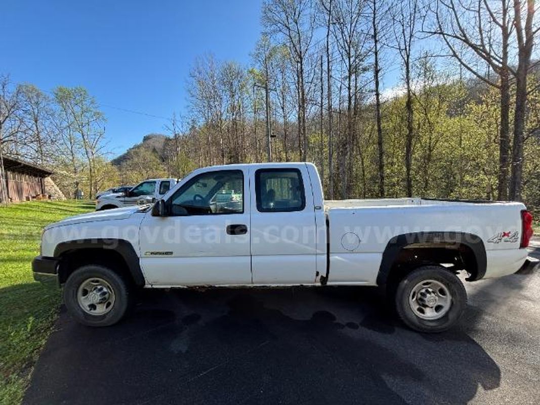 2005 Chevy Silverado 2500 Hd Ext Cab 4x4/Ds18602/99135/Eec/Kw3668/Off-Site