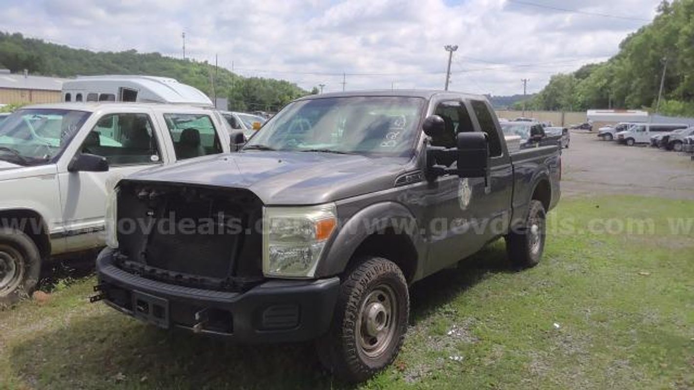2011 Ford F-250 Ext Cab 4x4 Lwb/Ds18608/99174/Fleet/Kb2157/Salvage Title/Off-Site