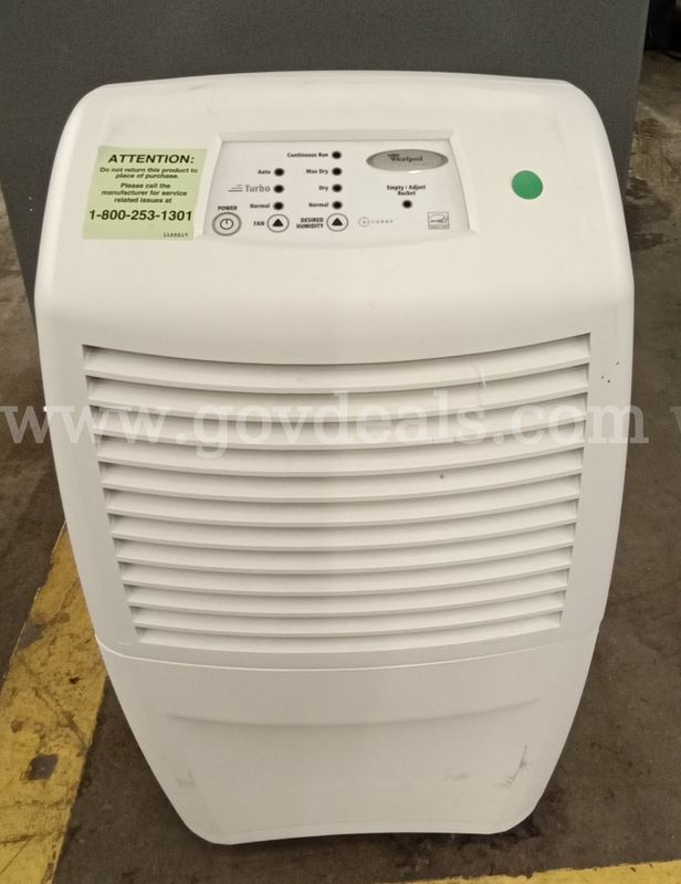 Whirlpool Gold AccuDry Dehumidifier/PRE-OWNED/DS18614/99223/DSP
