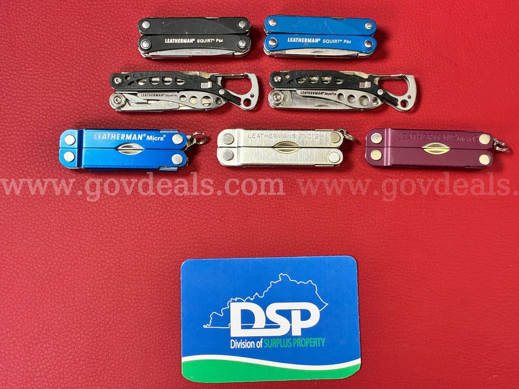 7 Leatherman Mini Multi-Tools/PRE-OWNED/DS18611/99218/TSA