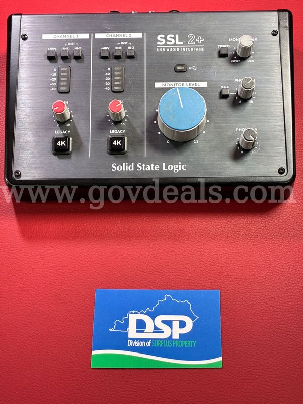 Solid State Logic SSL 2+ MKII USB Audio Interface/PRE-OWNED/DS18632/99276/TSA