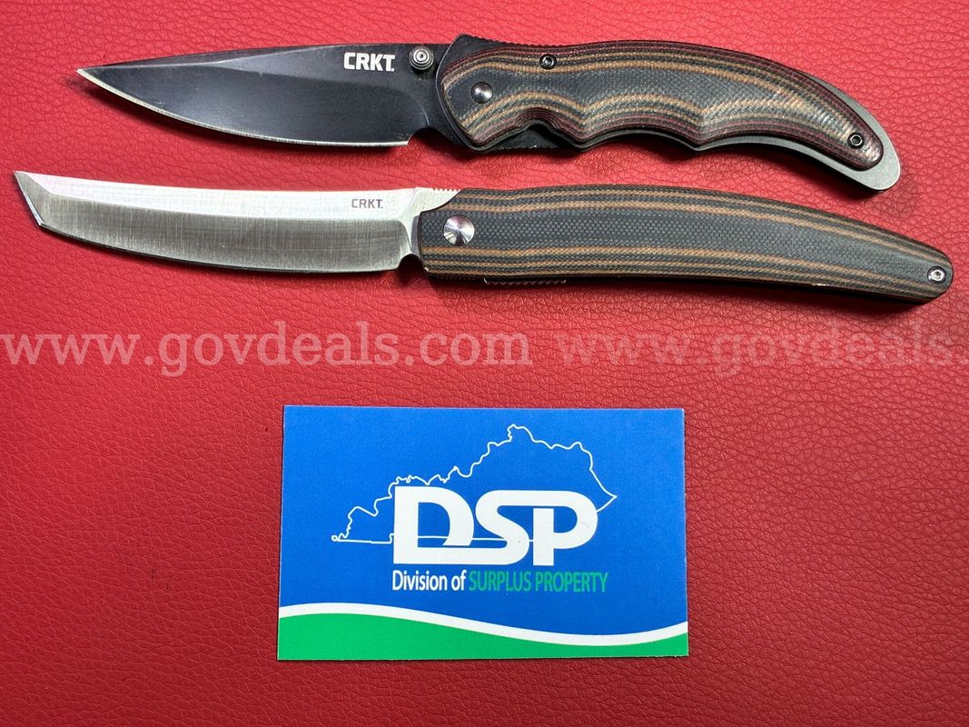2 CRKT Knives/PRE-OWNED/DS18645/99313/TSA