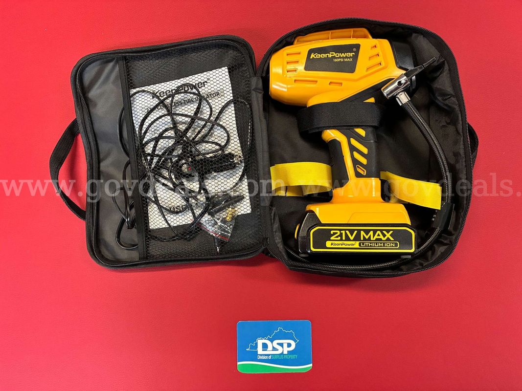 Keen Power 160PSI Portable Tire Inflator/PRE-OWNED/DS18646/99323/TSA