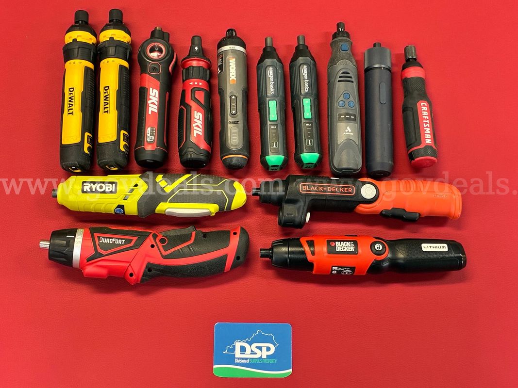 14 Various Portable Screwdrivers/PRE-OWNED/DS18646/99318/TSA