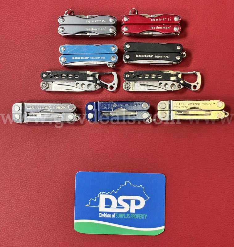 9 Leatherman Mini Multi-Tools/PRE-OWNED/DS18653/99327/TSA