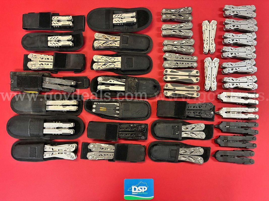 20.2 Pound Lot of Gerber Multi-Tools/PRE-OWNED/DS18655/99350/TSA