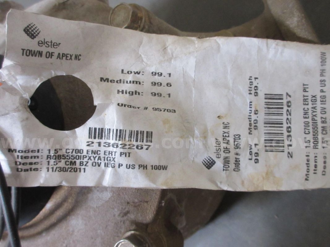 Elster 1.5" Water Meter