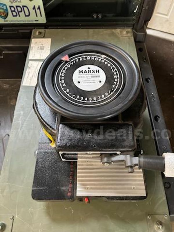 Marsh Hand Operated Stencil Machine