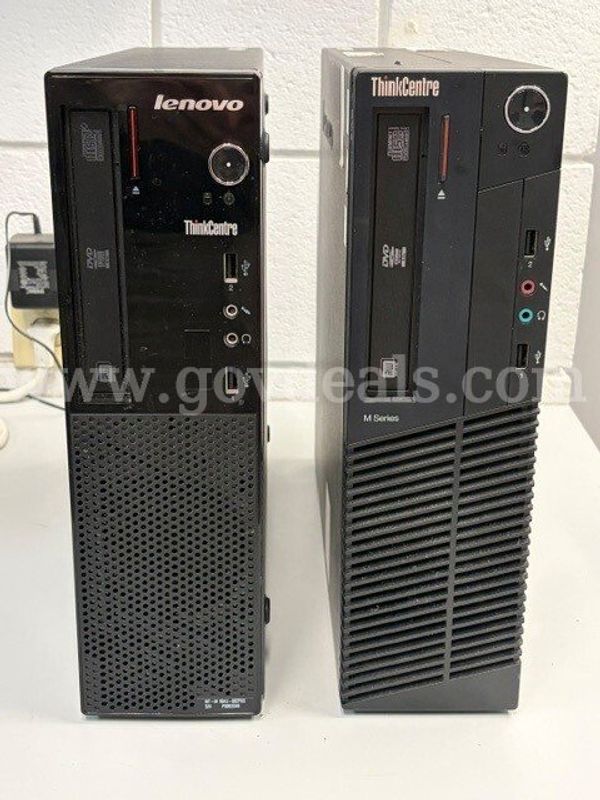 Lot of computers (NO hard drives), monitors, keyboards