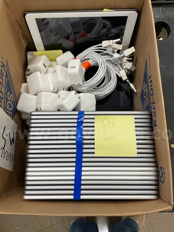 A Lot of iPads