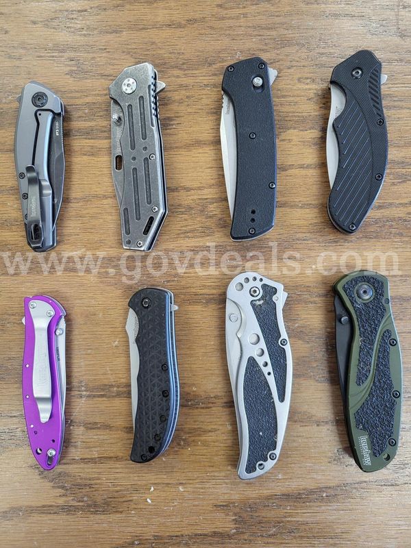 Assortment of Kershaw Knives