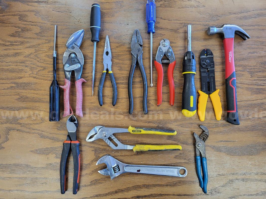 Assortment of tools