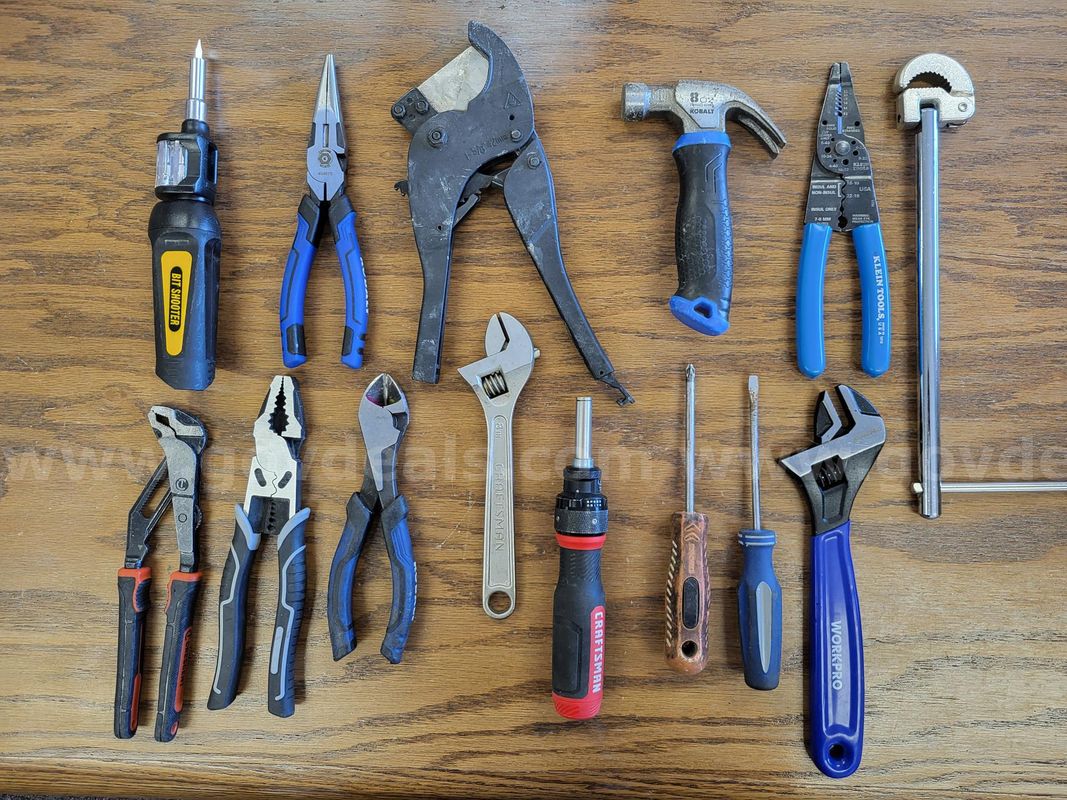 Assortment of tools