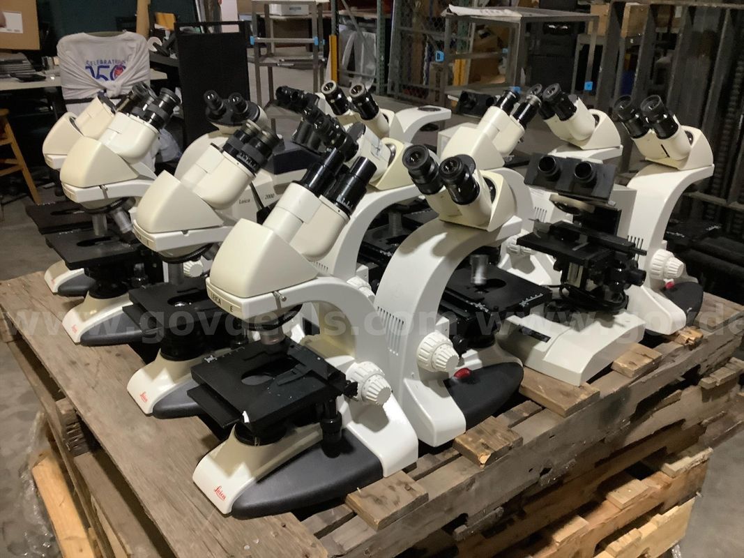 (16) Microscopes for parts and service.