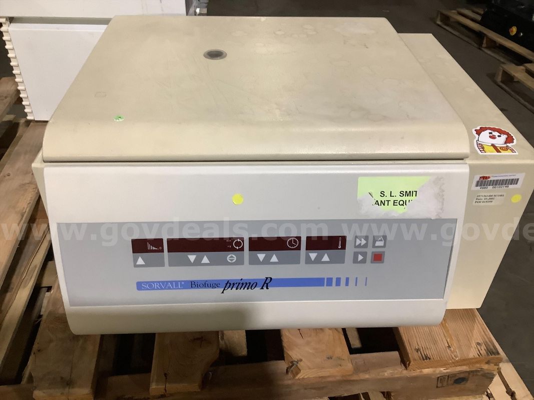 (1) Used centrifuge by Sorvall