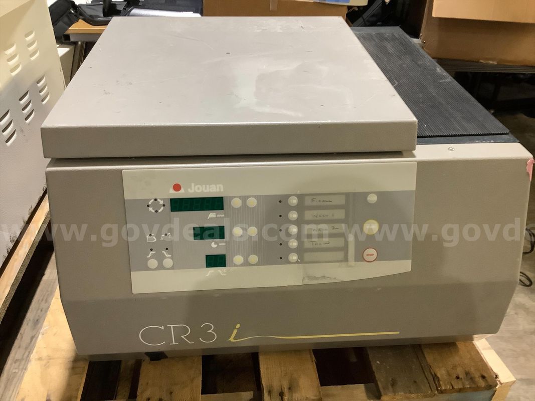 (1) Used Jouan centrifuge