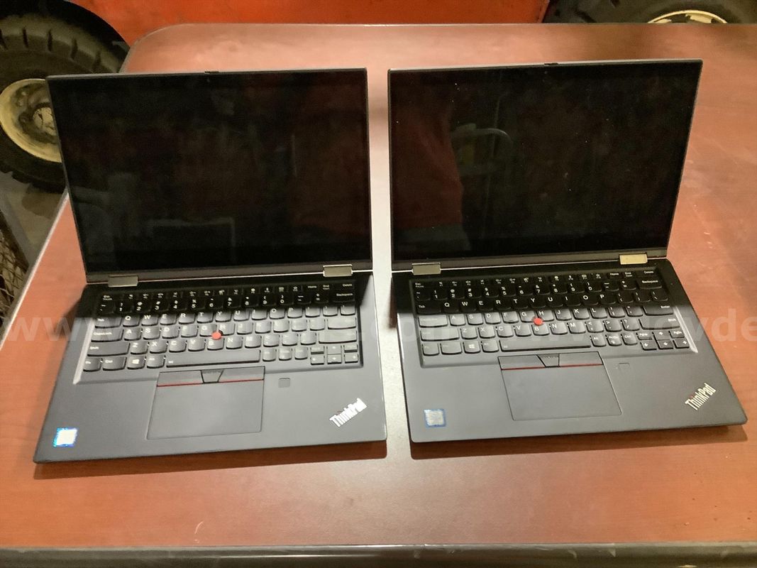 lot of 28 used Lenovo Laptops