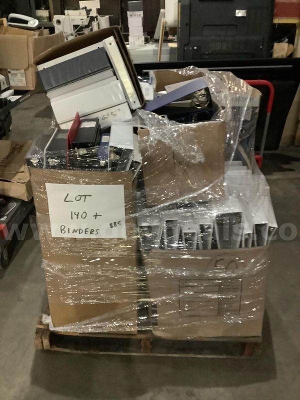 Lot of used 140 Plus Office Binders
