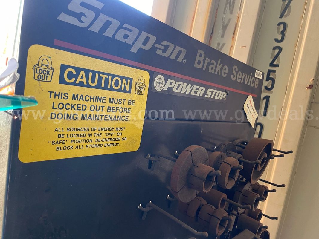 Snap On Brake Lathe
