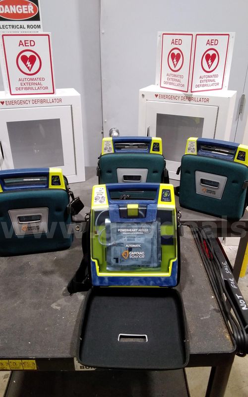 Lot of (4) Defibrillators