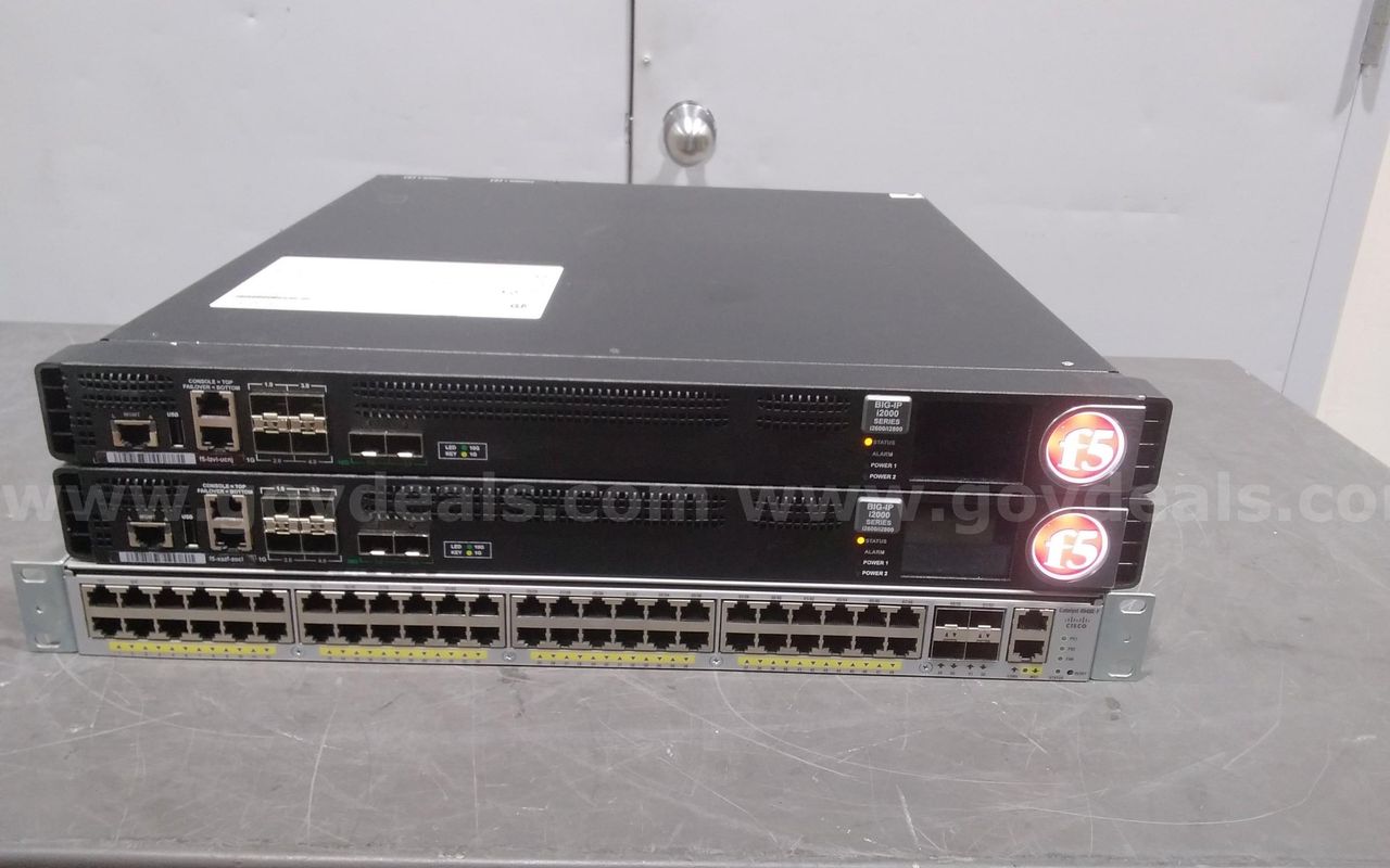 Lot of network equipment