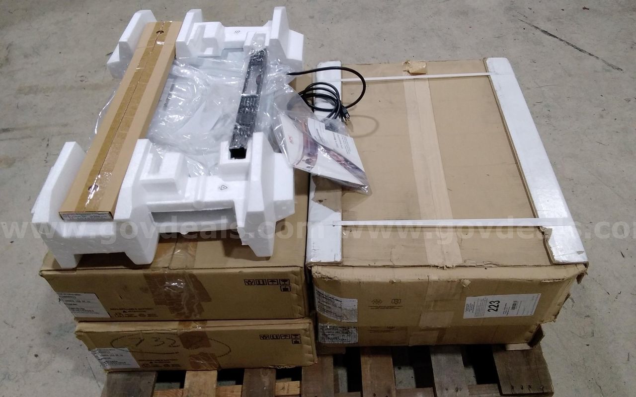 Lot of (4) APC rack mounted power back-ups. New ole stock.