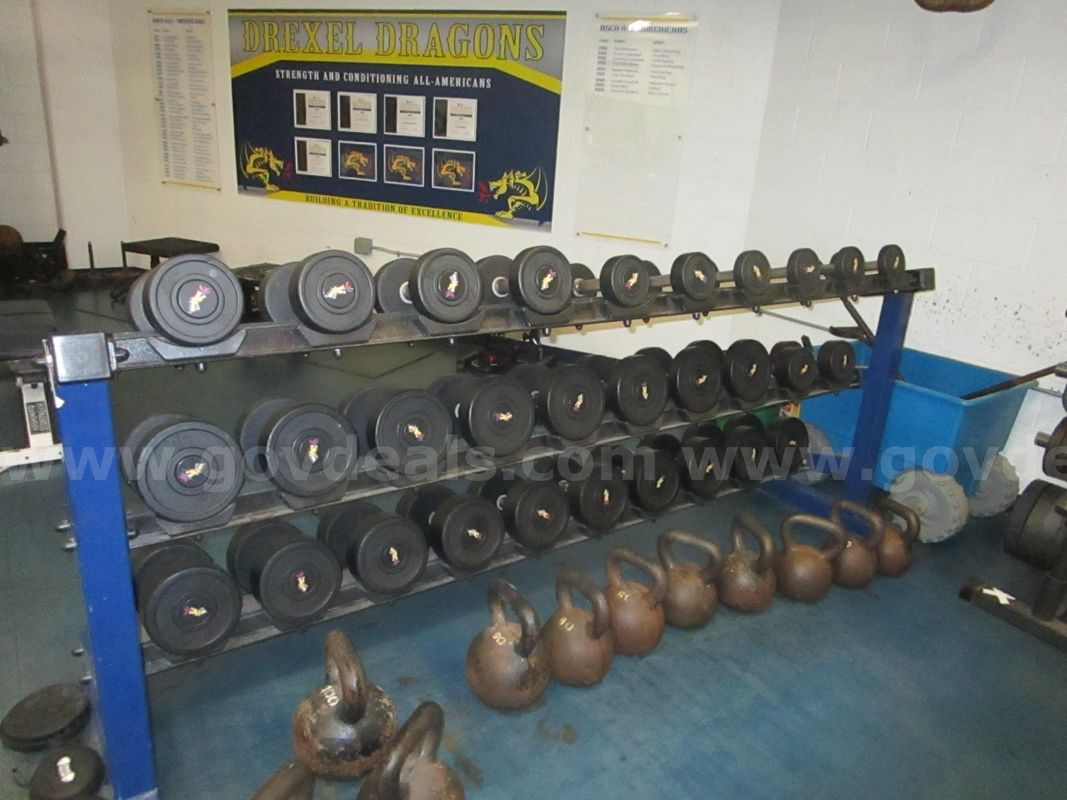 Samson Triple Tier Dumbbell Rack #1 No Weights