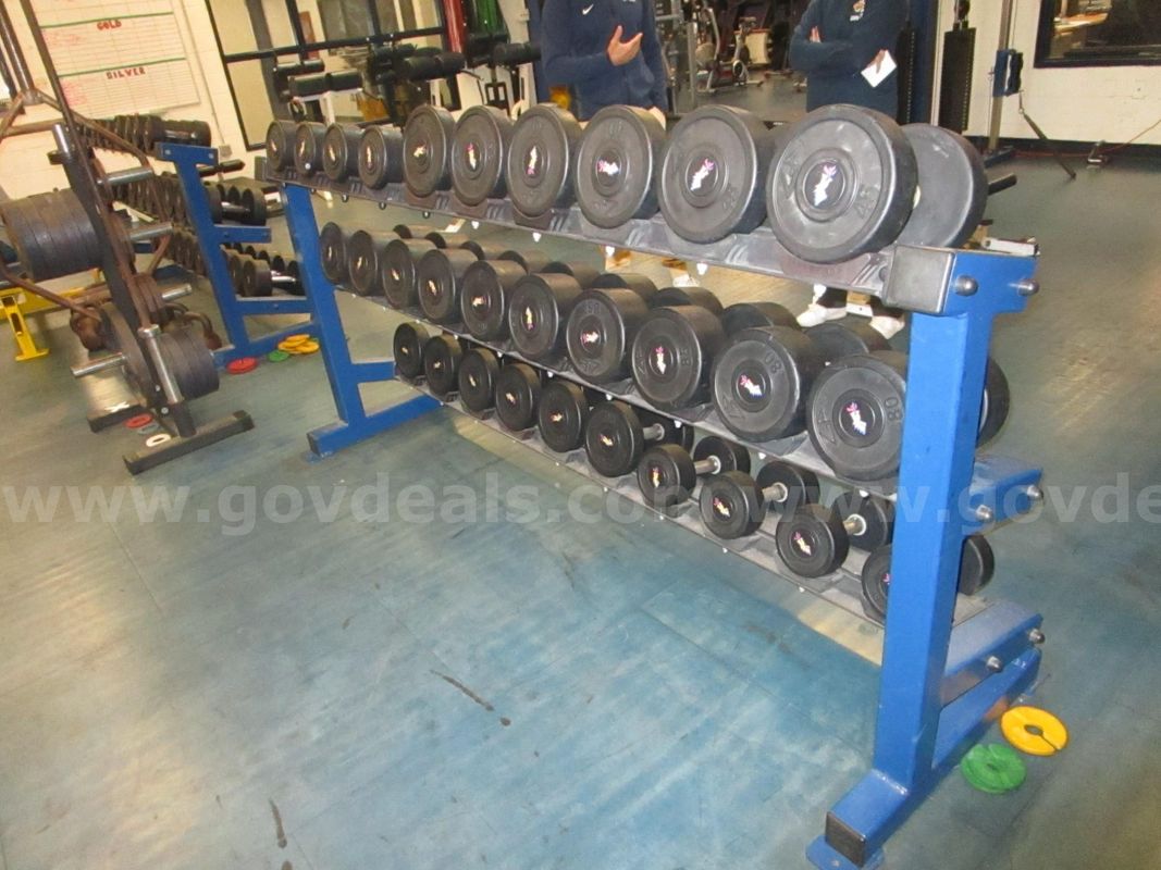 Samson Triple Tier Dumbbell Rack #2 No Weights