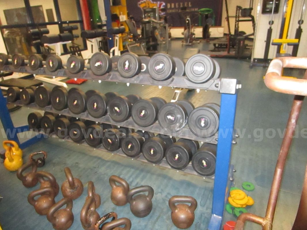 Samson Triple Tier Dumbbell Rack #3 No Weights