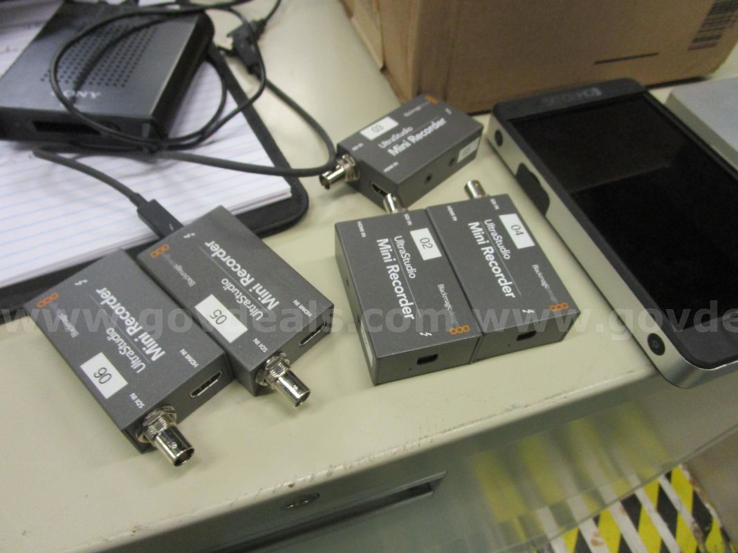 Blackmagic Ultrastudios mini recorders two other small HD studios