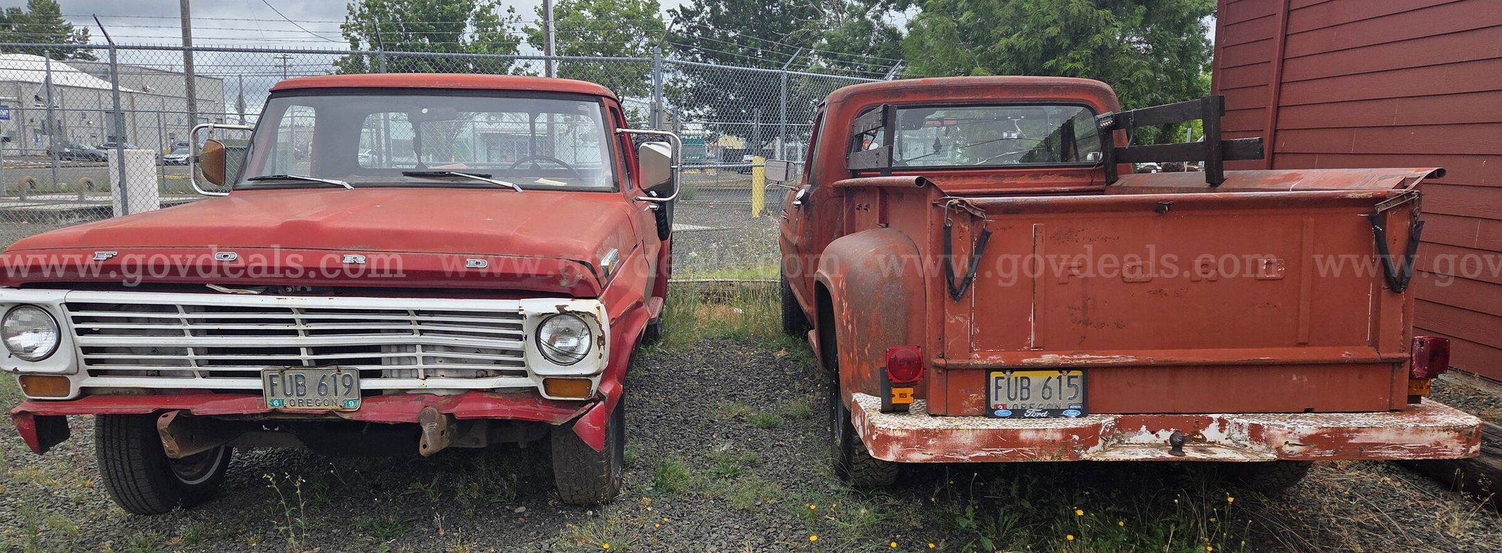 Two 1969 Ford Pickup Trucks