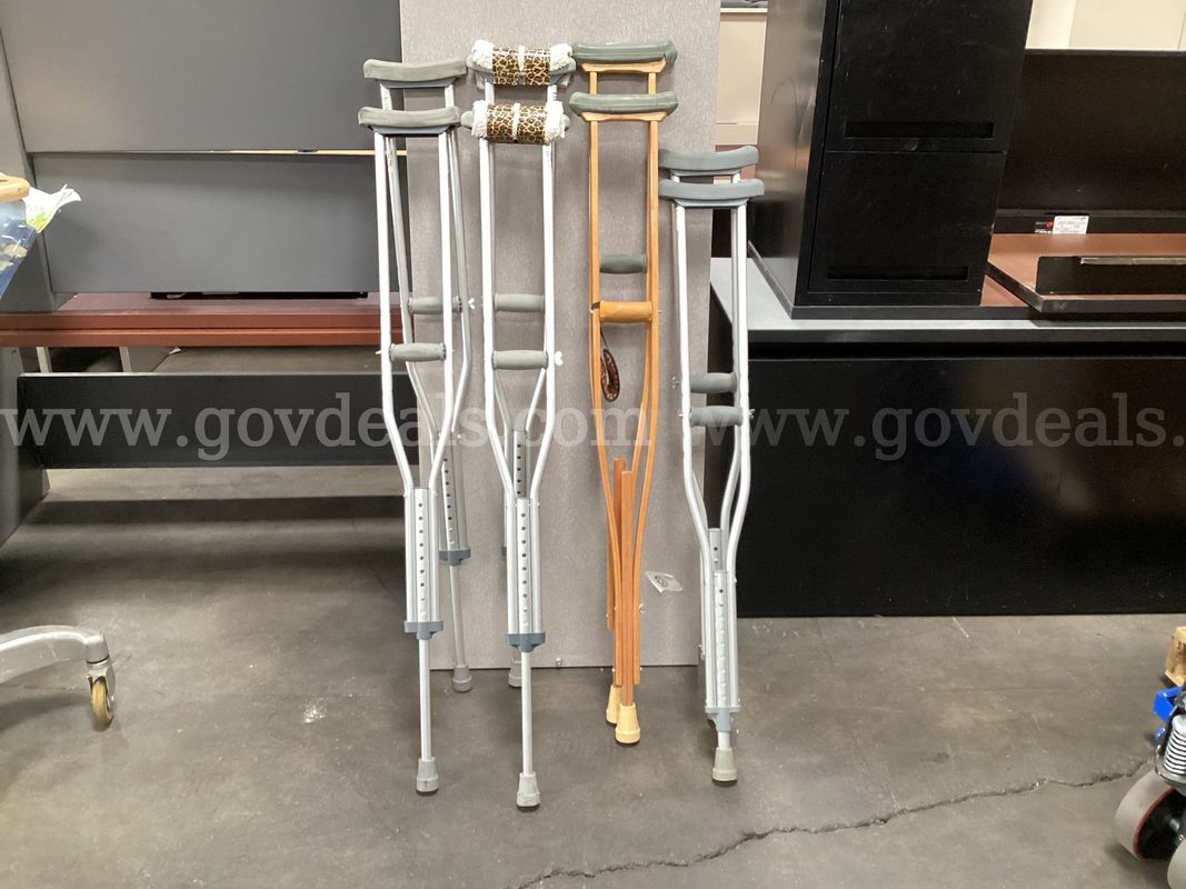 4 - Pairs of Crutches.