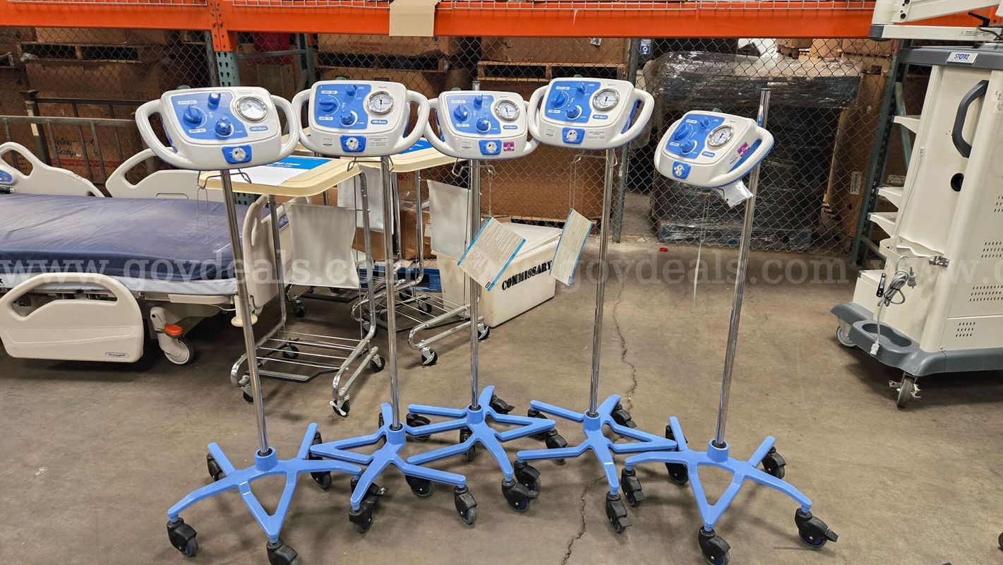 5 - Pneumatic Therapy Devices w/ Stands