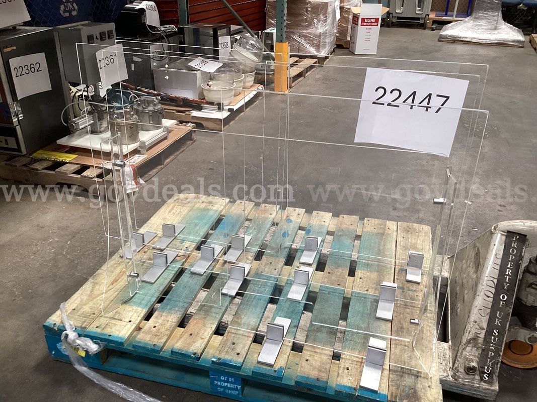 7 - Acrylic Shields.