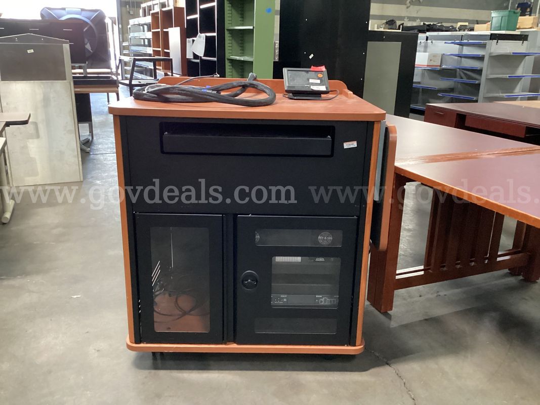 Spectrum Lectern w/ Extron Electronics