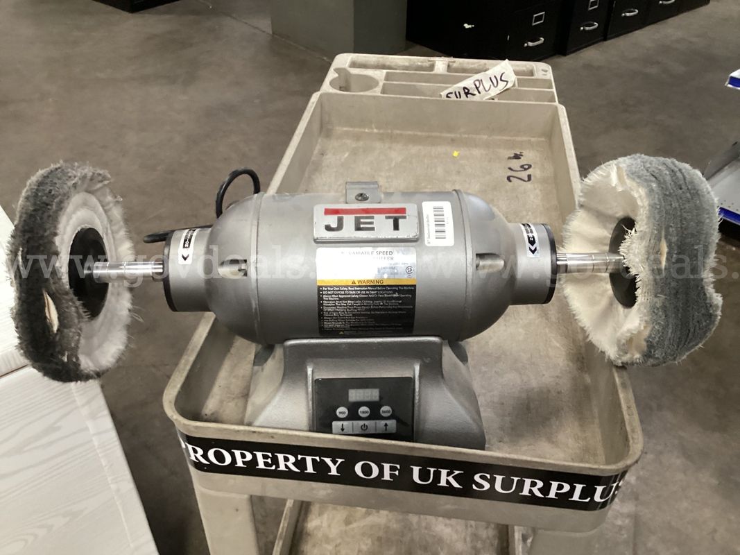 JET 8" Variable Speed Industrial Buffer.
